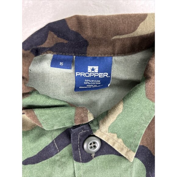 Propper Military Army woodland camouflage Youth Kids Boy Set Size 16 Pants Top - Picture 2 of 12